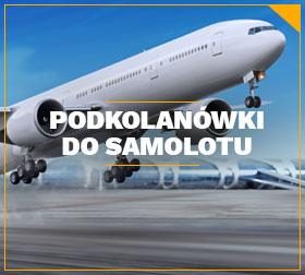 Podkolanówki do samolotu